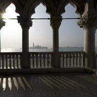 Palazzo Ducale - Exterior: View from Main Balcony Across Piazza San Marco and the Lagoon