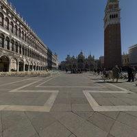Piazza San Marco - Exterior: Northwest View of the Piazza