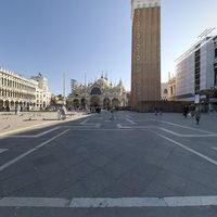 Piazza San Marco - Exterior: View of the Piazza's South-Central Colonnade