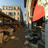 Rialto Market - Exterior: Western End of Vegetable Market