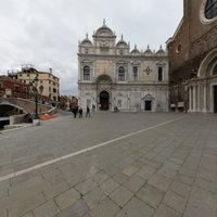 Scuola Grande di San Marco - Exterior: View of the Facade from the Campo