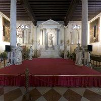 Scuola Grande di San Rocco - Interior: View of Lower Hall from Altar Side