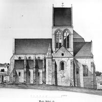 Église Saint-Vaast d'Angicourt - Exterior, south elevation