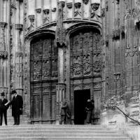 Cathédrale Saint-Pierre de Beauvais - Exterior, south portal in 1938