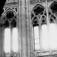 Cathédrale Saint-Pierre de Beauvais - Interior, choir, central vessel, triforium detail
