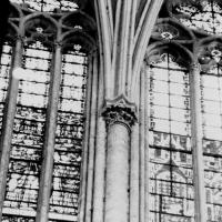Cathédrale Saint-Pierre de Beauvais - Interior, choir, central vessel, stained glass windows