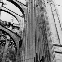 Cathédrale Saint-Pierre de Beauvais - Exterior, upper transept and choir, south side, flying buttress