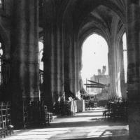 Église Saint-Étienne de Beauvais - Interior, nave after descruction of World War II