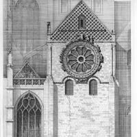 Église Saint-Étienne de Beauvais - Elevation of the transept