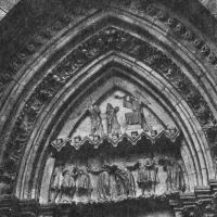 Cathédrale Notre-Dame de Laon - Exterior, western frontispiece, north portal tympanum