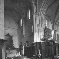 Église Saint-Martin de Laon - Interior, north transept and crossing