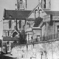 Église Saint-Martin de Laon - Exterior, chevet from the street