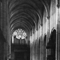Église Saint-Martin de Laon - Interior, nave looking west