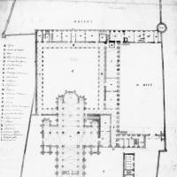 Abbaye Saint-Vincent de Laon - Site plan