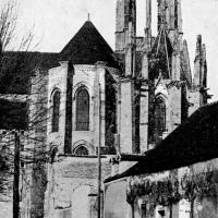 Église Saint-Mathurin de Larchant - Exterior, east chevet