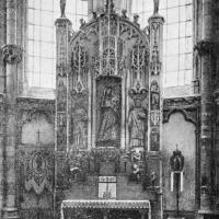 Église Saint-Mathurin de Larchant - Interior, chapel altar