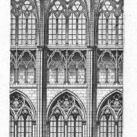 Cathédrale Saint-Étienne de Meaux - Longitudinal section of the nave