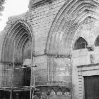 Collégiale de Mont-Notre-Dame - Exterior, western frontispiece, central and north portal