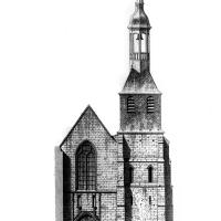 Église Saint-Pierre-Saint-Paul de Montier-en-Der - Drawing, western frontispiece