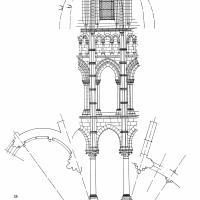 Cathédrale Notre-Dame de Noyon - Choir: Interior elevation