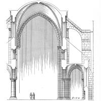 Église Saint-Quiriace de Provins - Section of nave and aisle
