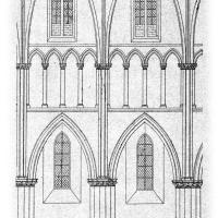 Église Saint-Éliphe de Rampillon - Interior, elevation of the nave