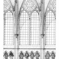 Cathédrale Notre-Dame de Reims - Interior nave elevation