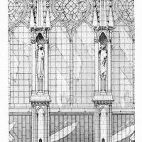 Cathédrale Notre-Dame de Reims - Exterior elevation of the nave