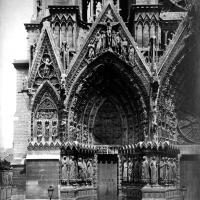 Cathédrale Notre-Dame de Reims - Exterior, western frontispiece, north portal