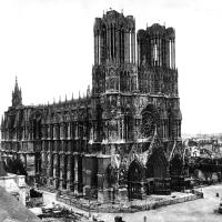 Cathédrale Notre-Dame de Reims - Exterior: View from the Southwest