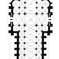 Église Saint-Nicaise de Reims - Floorplan