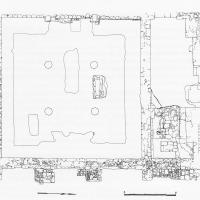 Église Saint-Jean-des-Vignes de Soissons - Site plan of the chapter house