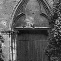 Cathédrale Saint-Gervais-Saint-Protais de Soissons - Exterior, north transept, portal to cloister