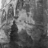 Cathédrale Saint-Gervais-Saint-Protais de Soissons - Exterior, ruins of La Chapelle Notre-Dame du Beau-Pignon