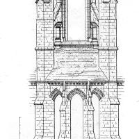 Cathédrale Saint-Gervais-Saint-Protais de Soissons - Elevation of the chevet