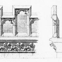 Cathédrale Saint-Pierre-Saint-Paul de Troyes - Drawing detail