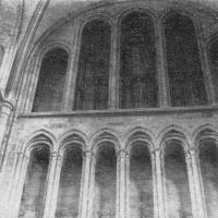 Église de la Madeleine de Troyes - Interior, window of north transept