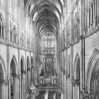 Cathédrale Notre-Dame de Amiens - Interior: Nave Looking East from choir loft