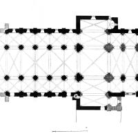 Collégiale Saint-Hildevert de Gournay-en-Bray - Floorplan