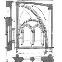 Cathédrale Saint-Étienne de Sens - Restoration of the high vaults by Viollet-le-Duc