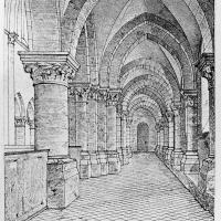 Église Notre-Dame de Voulton - Interior, south nave aisle looking east