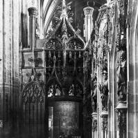 Cathédrale Sainte-Cécile d'Albi - Interior: Choir Screen, Detail of Exit to South Ambulatory