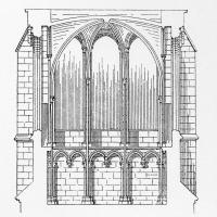 Cathédrale Saint-Étienne d'Auxerre - Section of lady chapel