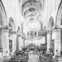 Église Saint-Germain d'Auxerre - Interior: Nave