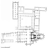 Église Saint-Germain d'Auxerre - Floorplan