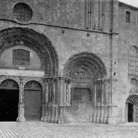 Église Saint-Lazare d'Avallon - Exterior, western frontispiece, portals