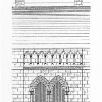 Cathédrale Notre-Dame de Bayeux - Exterior chevet elevation