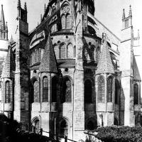 Cathédrale Saint-Étienne de Bourges - Exterior, east chevet elevation