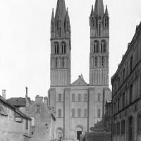 Église Saint-Étienne de Caen - Exterior, western frontispiece