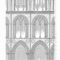 Église Saint-Étienne de Caen - Interior, choir elevation